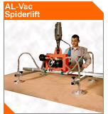 Spiderlift Roter Vacuum Lifter from Al-Vac Dorset, UK